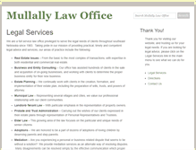 Tablet Screenshot of mullallylaw.com